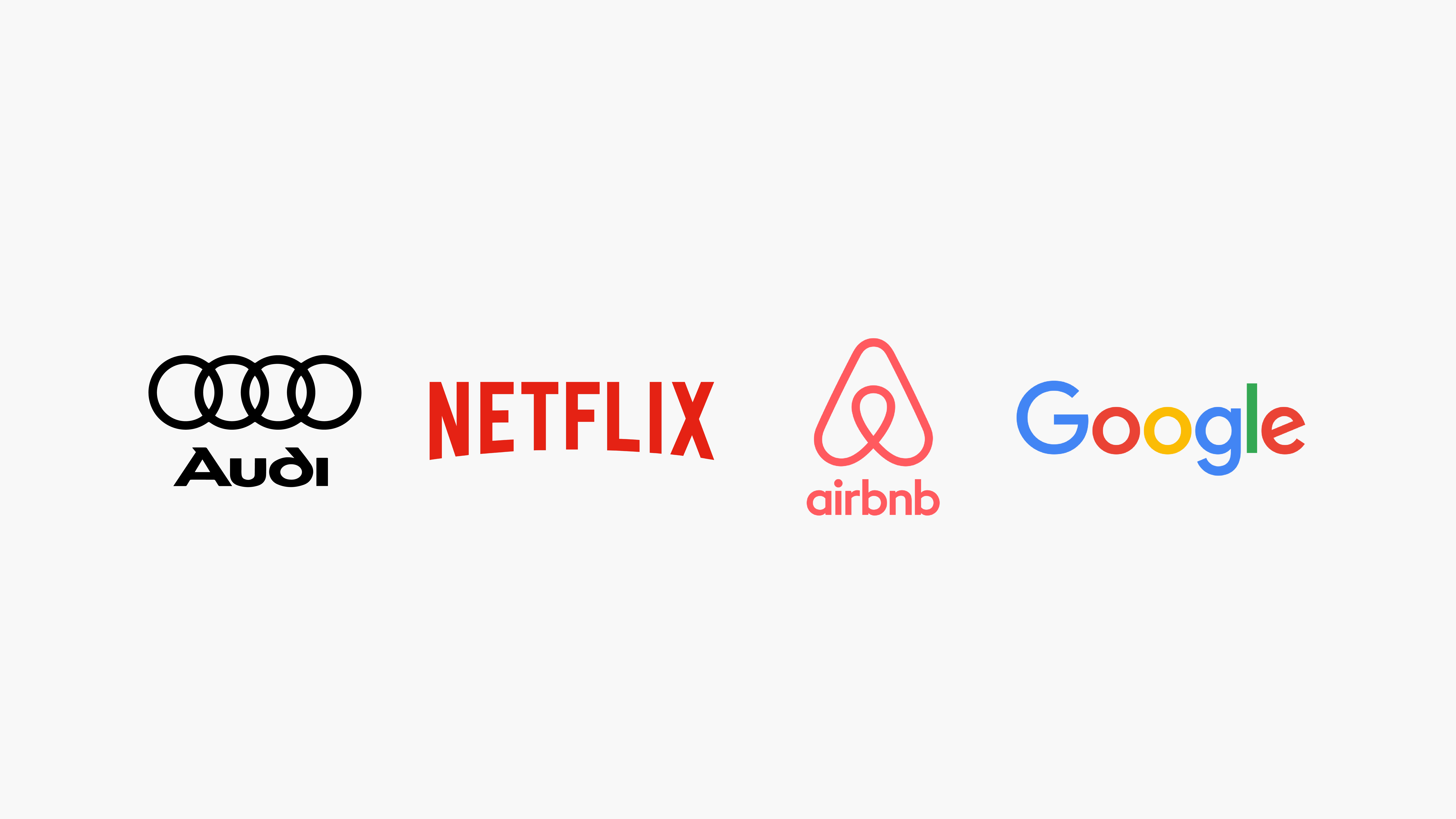 Audi, Netflix, Airbnb and Google are examples of companies that use design systems.