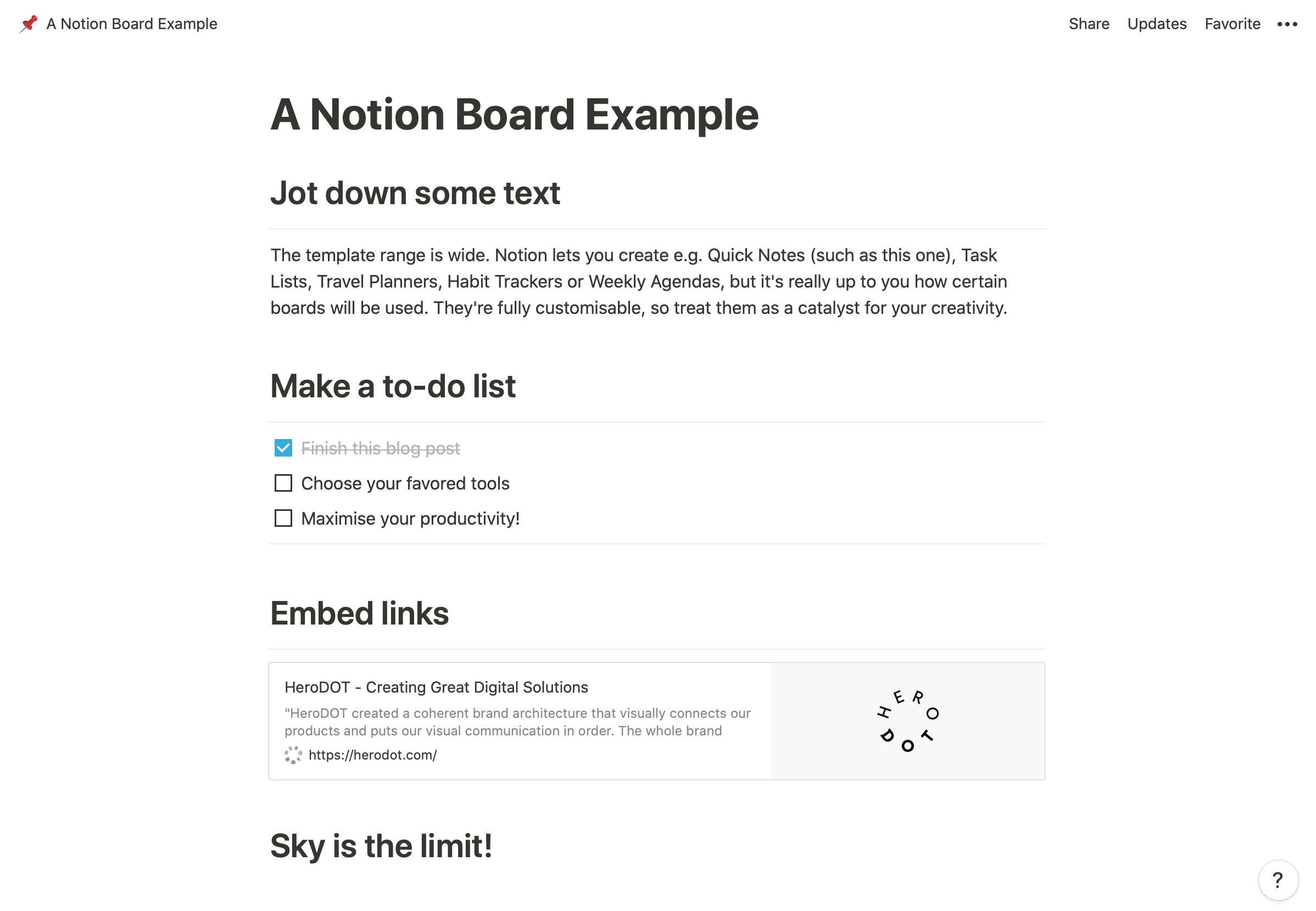 Notion is a work tool that facilitates project management. Backlogs, project management boards, to-do lists - you name it.